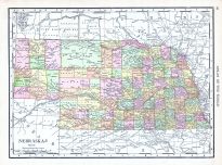 Nebraska, World Atlas 1913